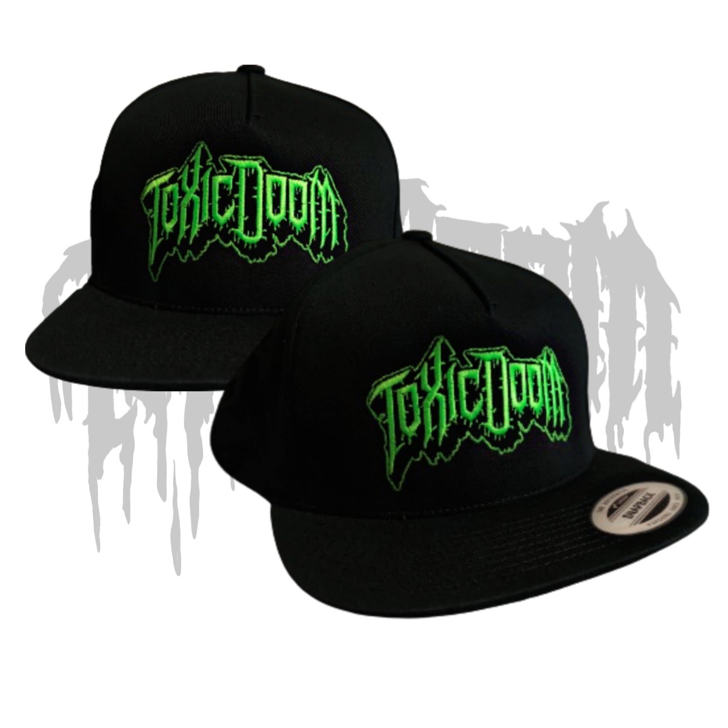 Toxic Doom Snapback Hat (Flatbill)