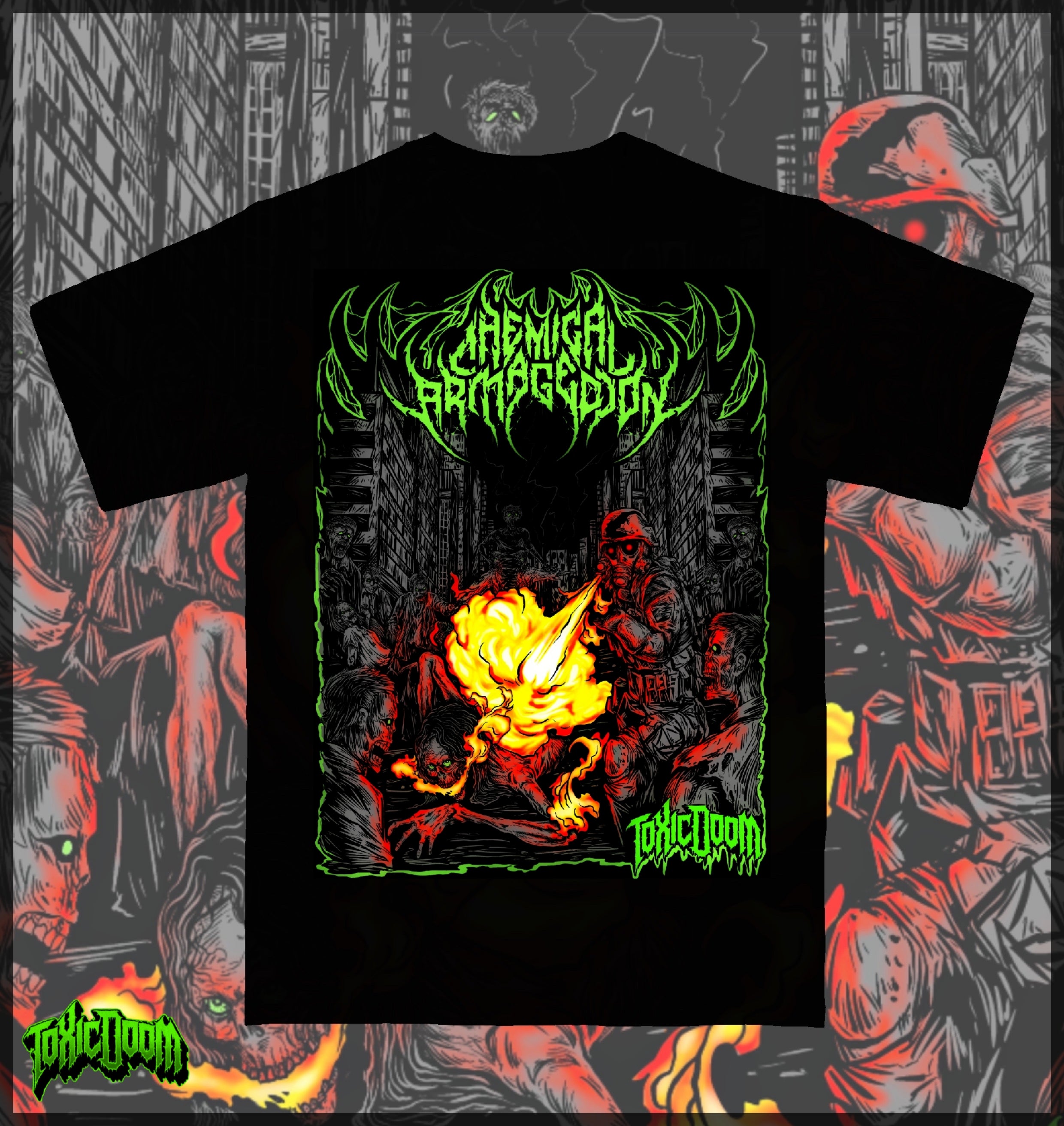Chemical Armageddon - Black Light & Glow in the Dark (Classic Tee)